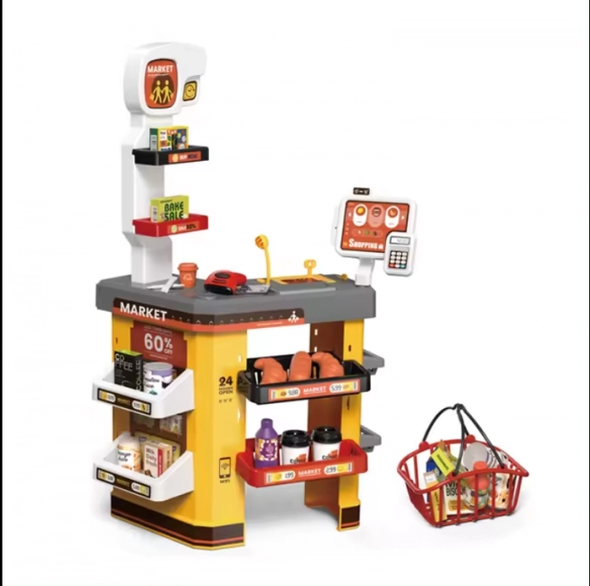 Supermercati interattivi per bambini con accessori