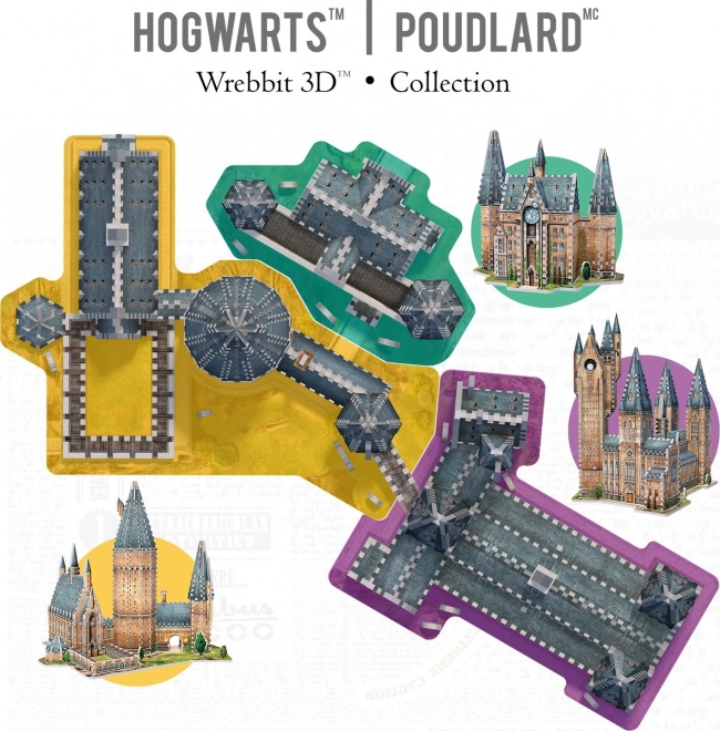 Puzzle 3D Torre dell'Orologio Hogwarts Harry Potter 420 pezzi