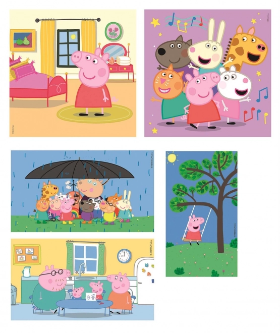 Clementoni puzzle Peppa Pig 10 puzzles in 1