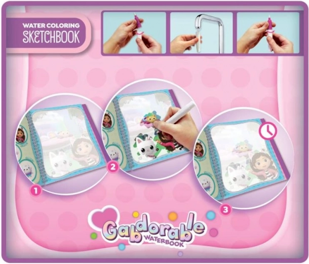 Gabby's Dollhouse Libro Magico d'Acqua