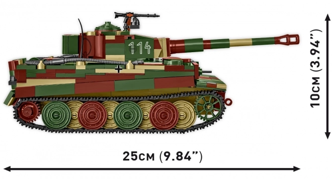 Modello di carro armato Tigre incastro