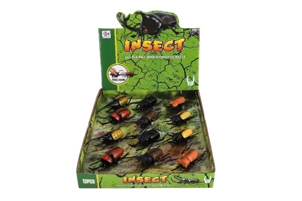 Coleottero di plastica a retrocarica