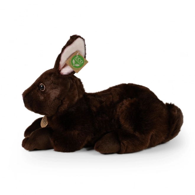 Coniglio Di Peluche Marrone Sdraiato 36 cm ECO-FRIENDLY