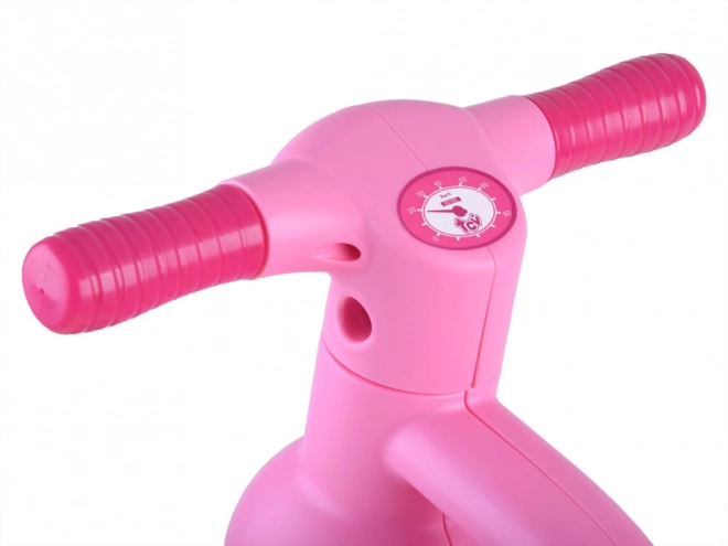 Bicicletta senza pedali rosa per bambina