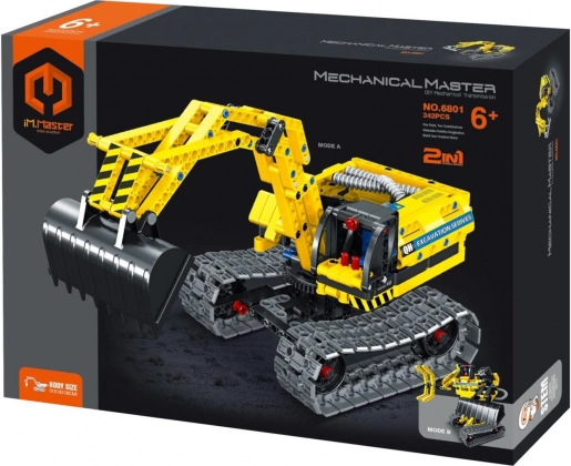 Kit di costruzione iM.Master 2in1 escavatore e robot, 342 pezzi