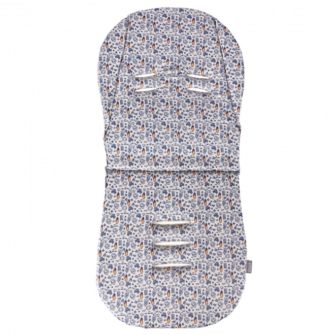 Cuscino Passeggino Memory Foam Comfort Emoji Beige