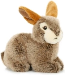 Coniglietto di peluche marrone 20 cm