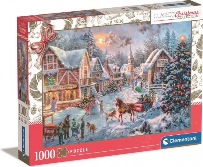 Puzzle Clementoni Preparativi di Natale 1000 pezzi