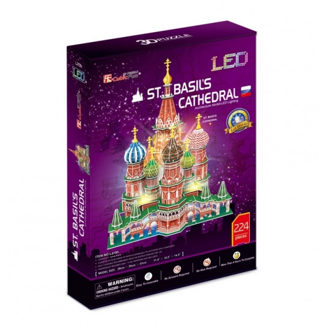 CubicFun: puzzle 3D Led cattedrale di San Basilio