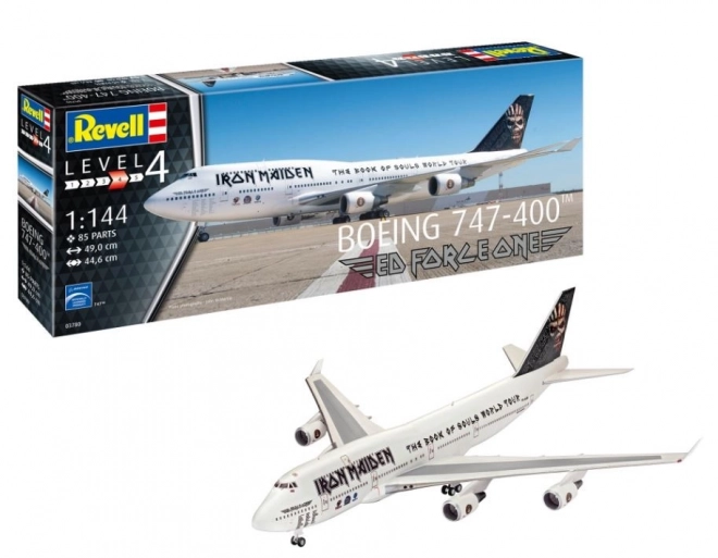 Modello di plastica Boeing 747-400 Ed Force One