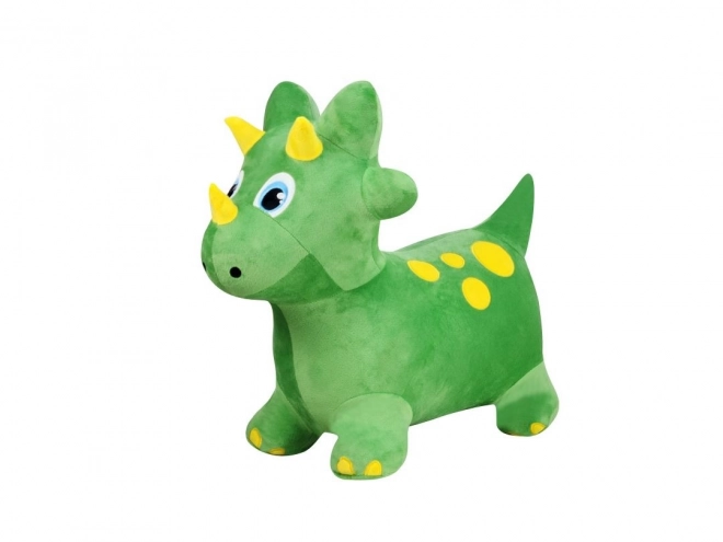 Dinosaura Salterello in Peluche con Pompetta