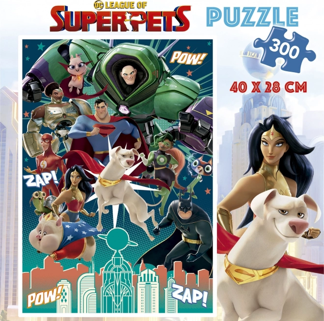 Puzzle EDUCA DC Super Pets 300 pezzi