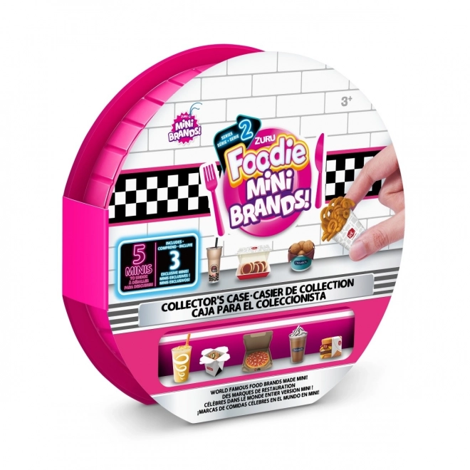 Valigetta da collezione Figurine Foodie Mini Brand Serie 2