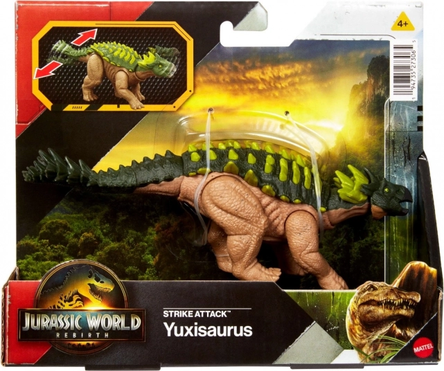 Figura d'attacco del dinosauro Jurassic World Rinascita