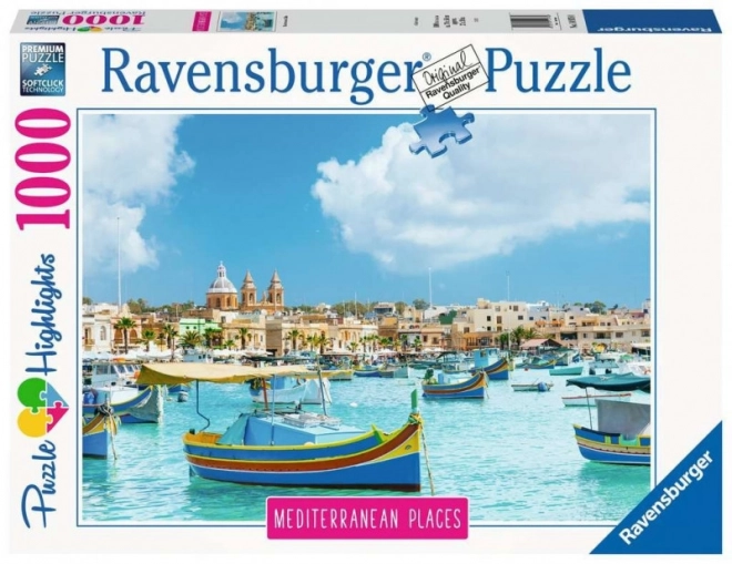 Puzzle Mediterraneo Malta 1000 pezzi - Ravensburger