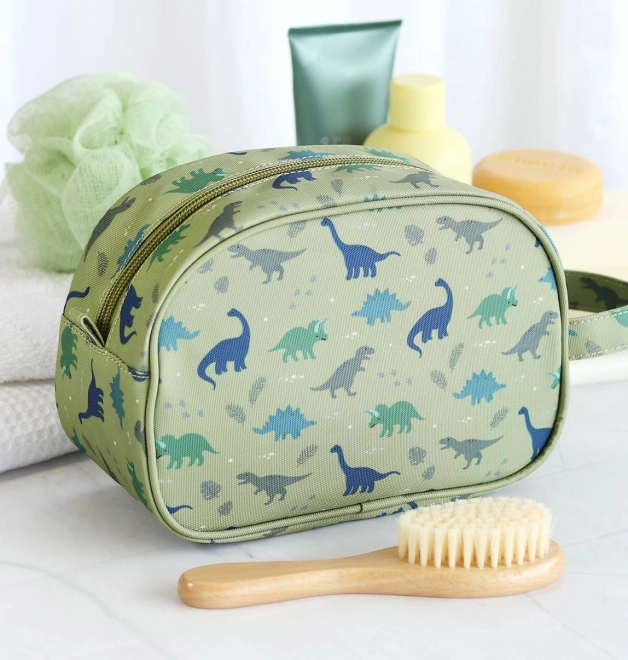 A Little Lovely Company - borsa da toilette dinosauri