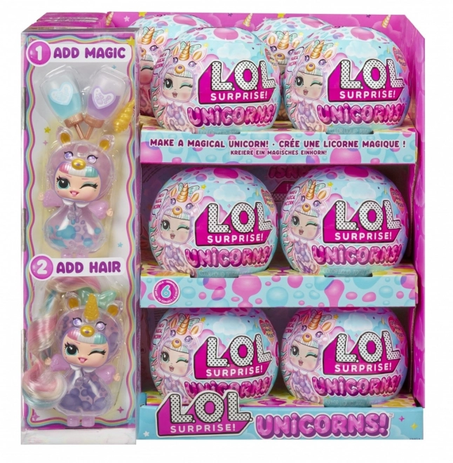 Lalka sorpresa unicorno L.O.L. display 12 pezzi