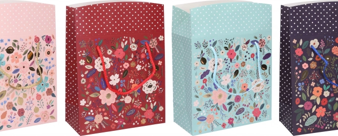 Sacchetto regalo con coperchio, misura S (21 × 21 × 10 cm), per tutto l’anno