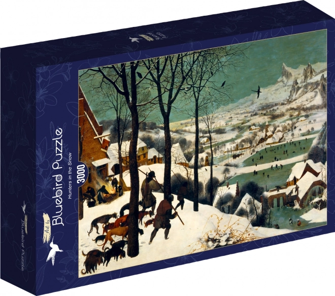 Puzzle Cacciatori nella neve 3000 pezzi