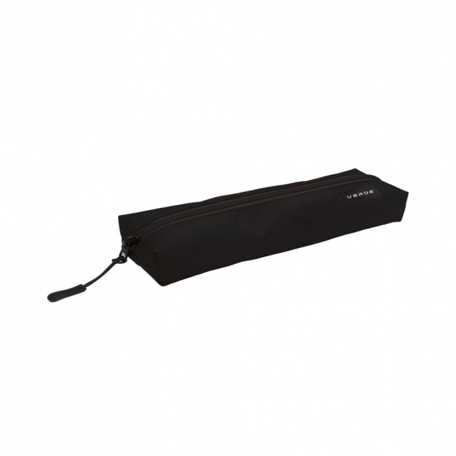 Astuccio per matite con fascia elastica VERDE nero