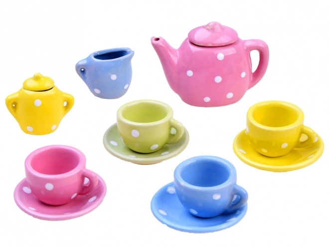 Set di piatti e tazze in ceramica per bambini