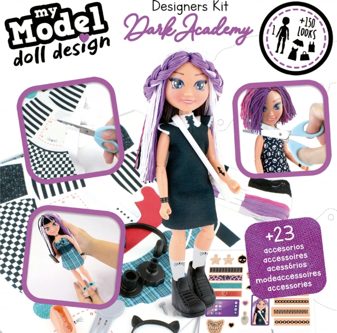 Educa Set Creativo My Model Doll Design: Accademia Oscura