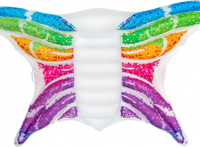 Materassino gonfiabile farfalla arcobaleno 294 × 193 cm