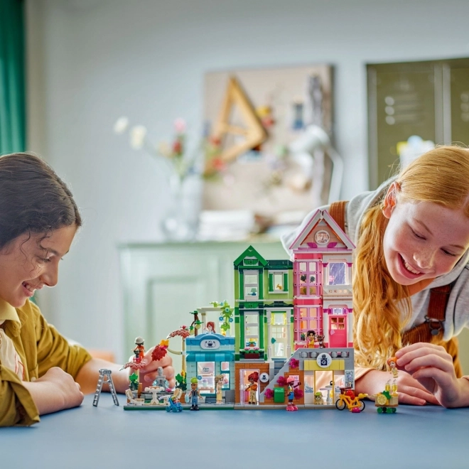 Appartamenti e negozi LEGO Friends a Heartlake City