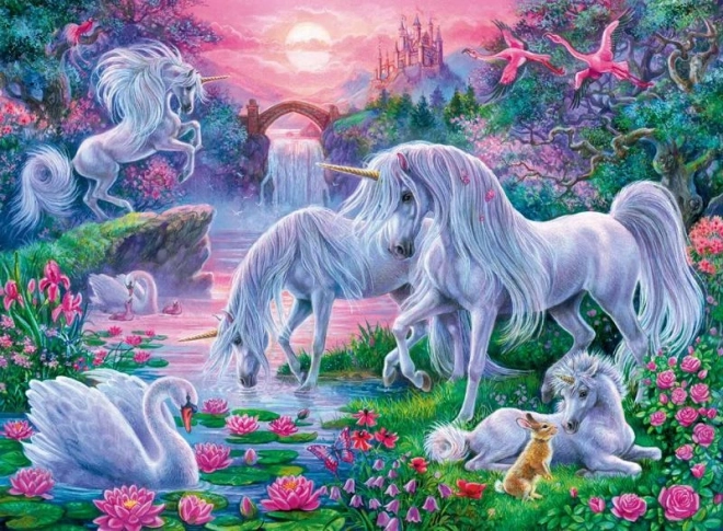 Unicorni al tramonto 150 pezzi