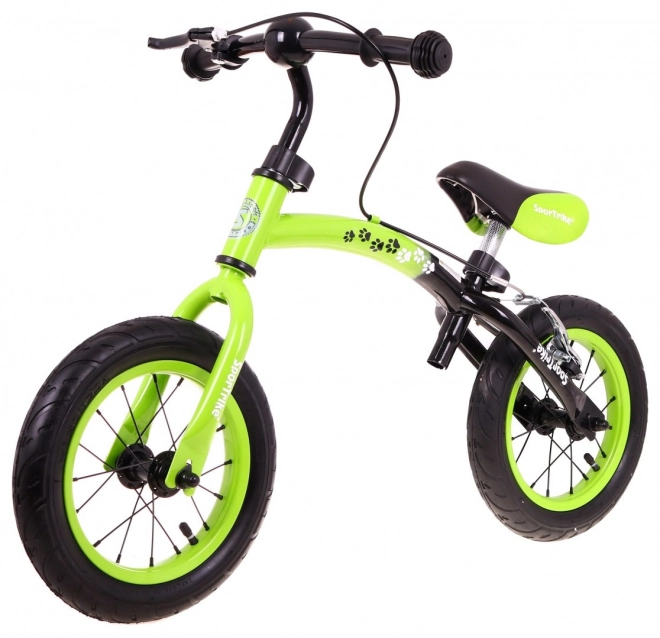 Bicicletta Senza Pedali per Bambini Boomerang SporTrike Verde