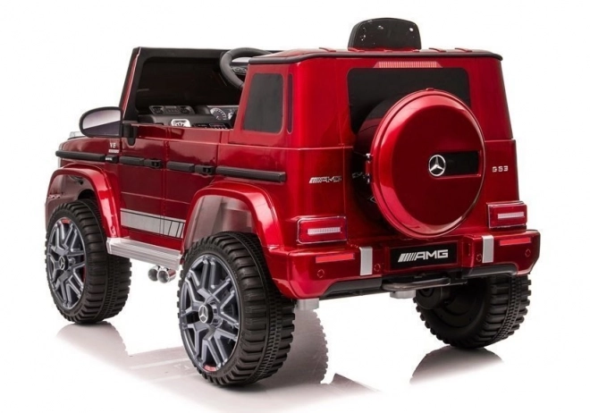 Auto a batteria Mercedes G63 rosso