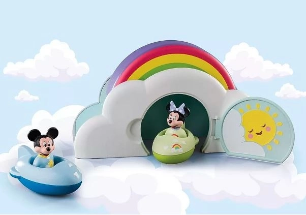 Il piccolo mondo di Topolino e Minni nel cielo