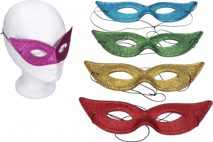 Set di carnevale mascherina – mix di colori