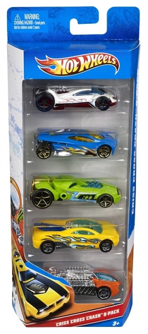 Set di 5 macchine Hot Wheels