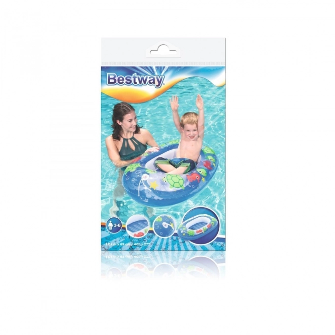 Gommone per bambini Bestway blu 3-6 anni