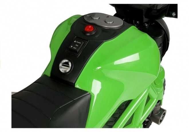 Motocicletta a batteria GTM verde