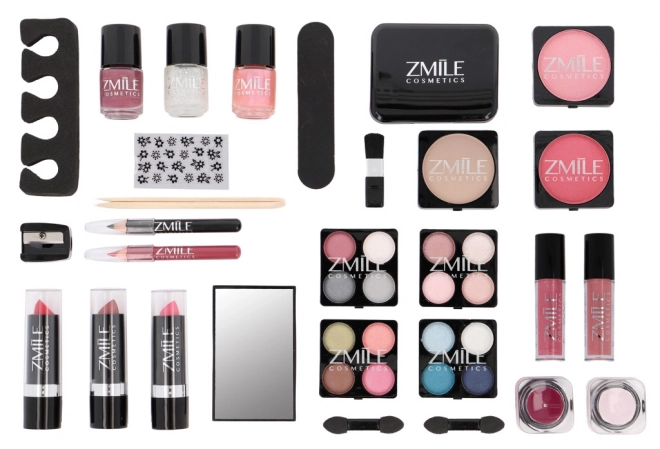 Valigia cosmetica trasparente