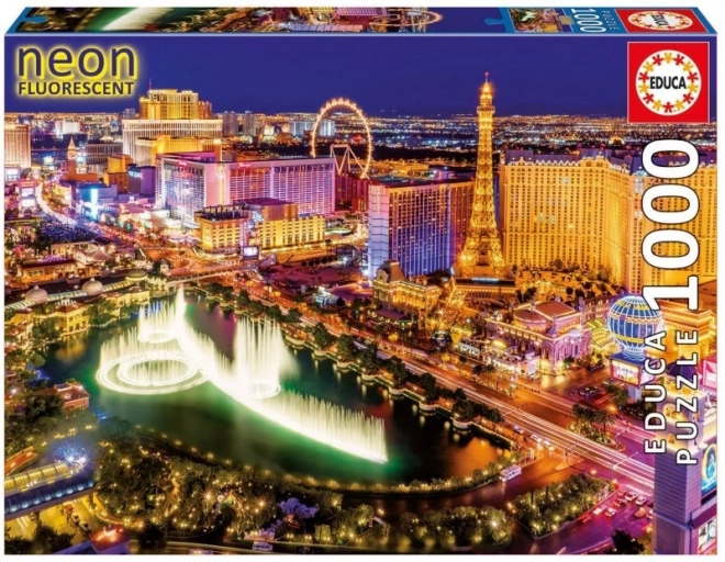 Puzzle Luminoso Las Vegas 1000 Pezzi