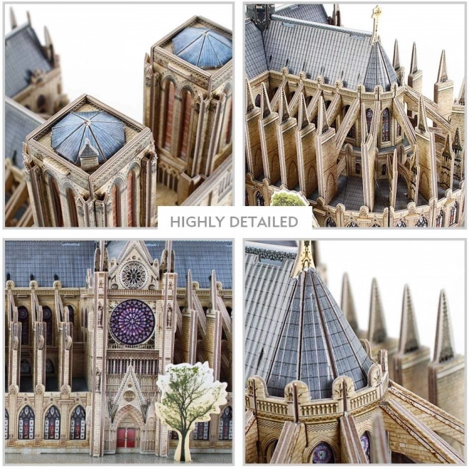 Puzzle 3D Cattedrale di Notre Dame National Geographic