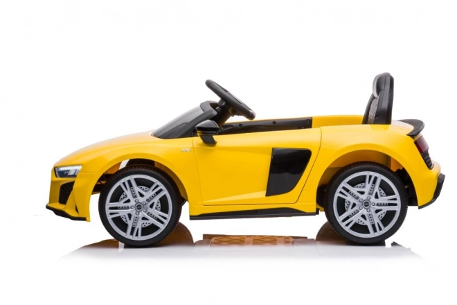 Auto a batteria giallo AUDI R8