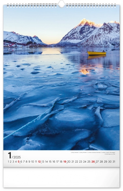 Calendario da Parete Acqua 2025