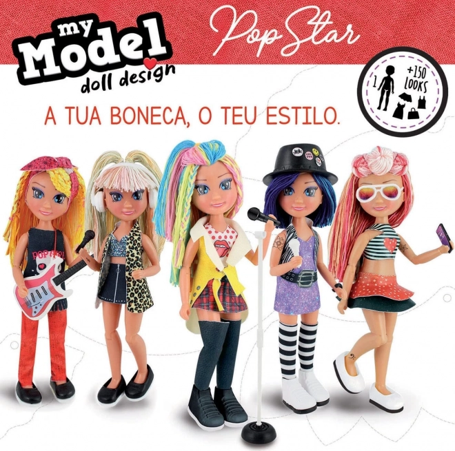 Set creativo My Model Doll Design: Pop Star