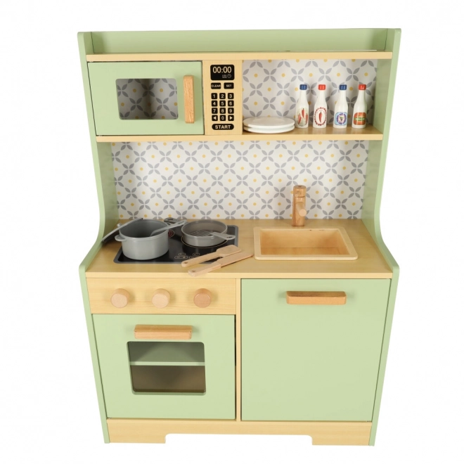 Cucina In Legno Menta Per Bambini