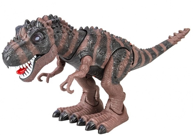 Dinosauro A Batteria Tirannosauro Rex Camminante Marrone