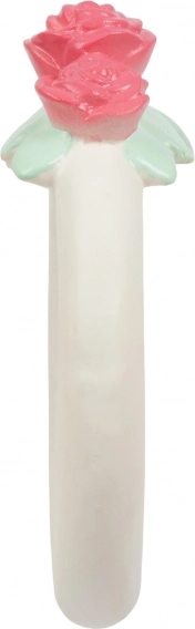 Massaggiagengive in gomma naturale con roselline