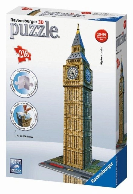 Big Ben 3D 216 pezzi