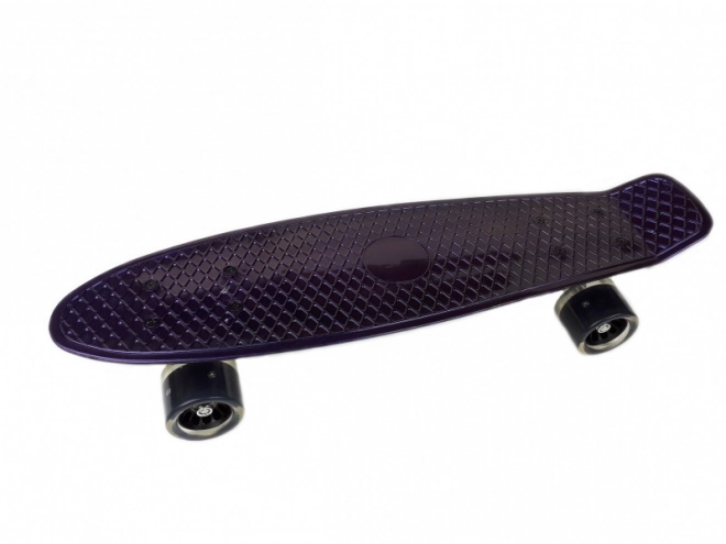 Skateboard con ruote luminose