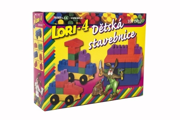 Costruzioni Lori per Bambini 100 Pezzi