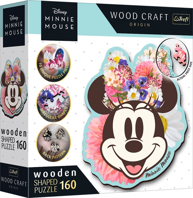 Puzzle in Legno Minnie Mouse Elegante