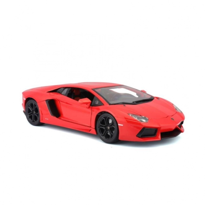 Lamborghini Aventador LP700-4 Plus in metallo arancione metallizzato